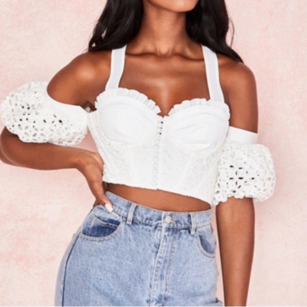 House of CB Isidora Puff Sleeve Corset